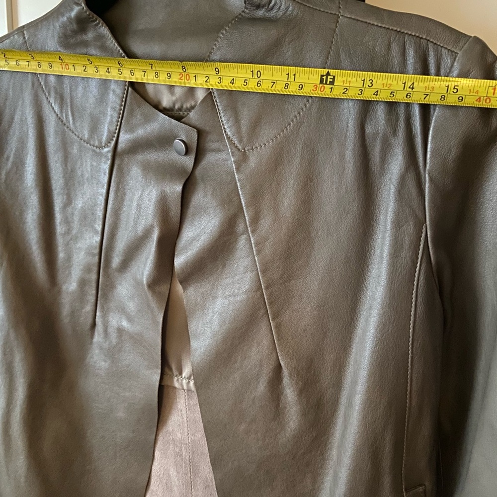 Light spring jacket in dark olive colour BRN no tags - Picture 6 of 9